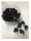 Краб для волос пластиковый (мини) черный. 27 мм